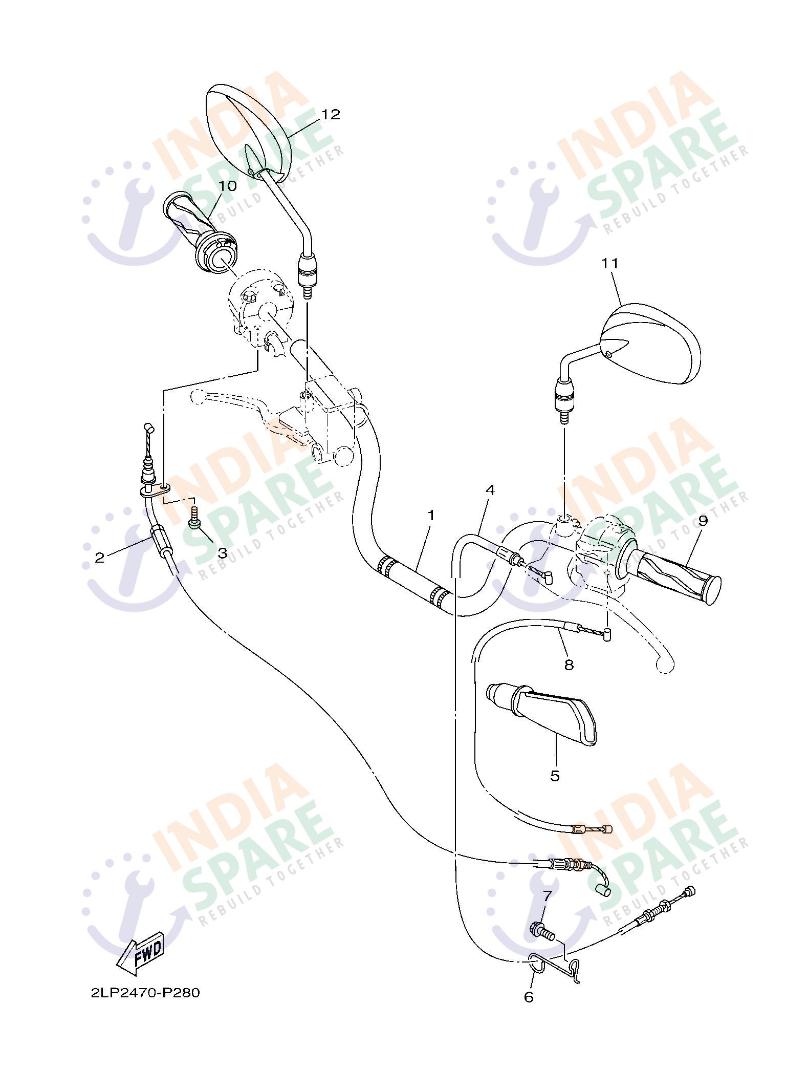 STEERING HANDLE & CABLE